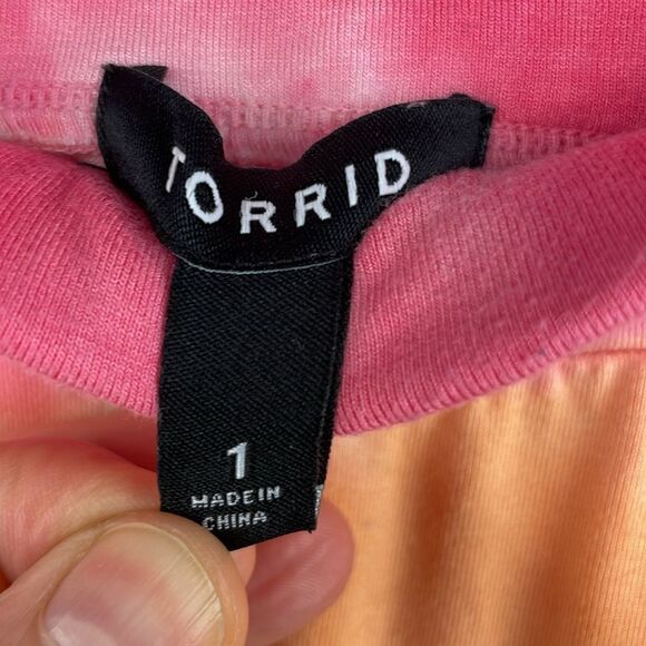 Torrid Maxi Jersey Side Slit Skirt size 1X - Picture 8 of 13